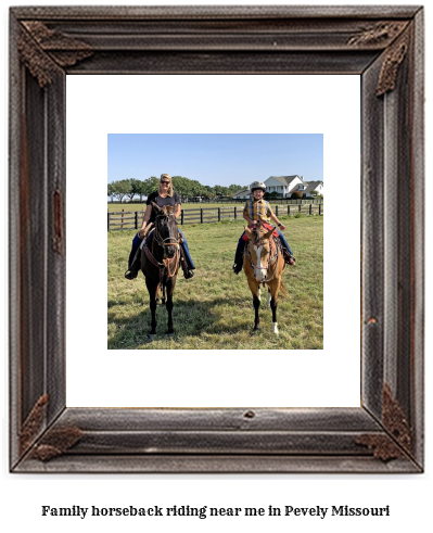 family horseback riding near me in Pevely, Missouri